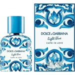 D&amp;G Light Blue Pour Homme Capri In Love 16741
